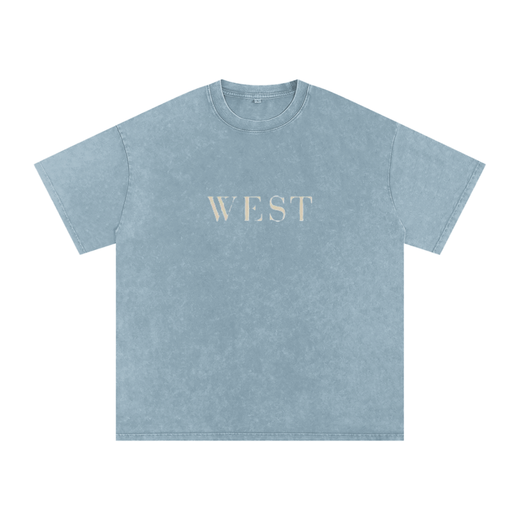 WEST SNOW WASHED COTTON TEE