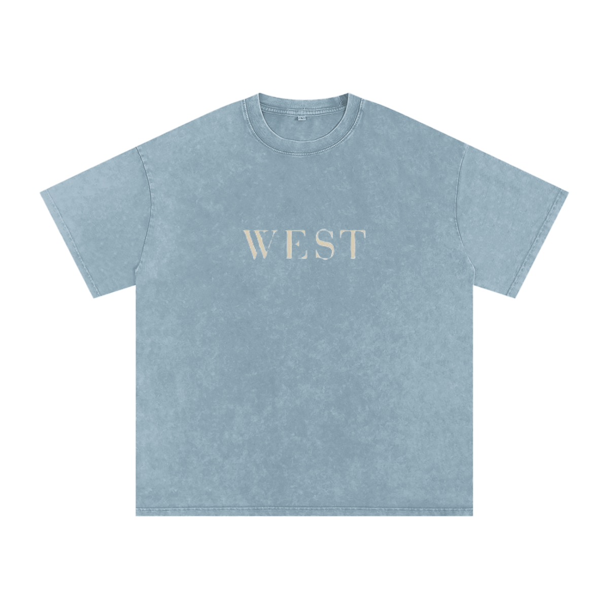 WEST SNOW WASHED COTTON TEE