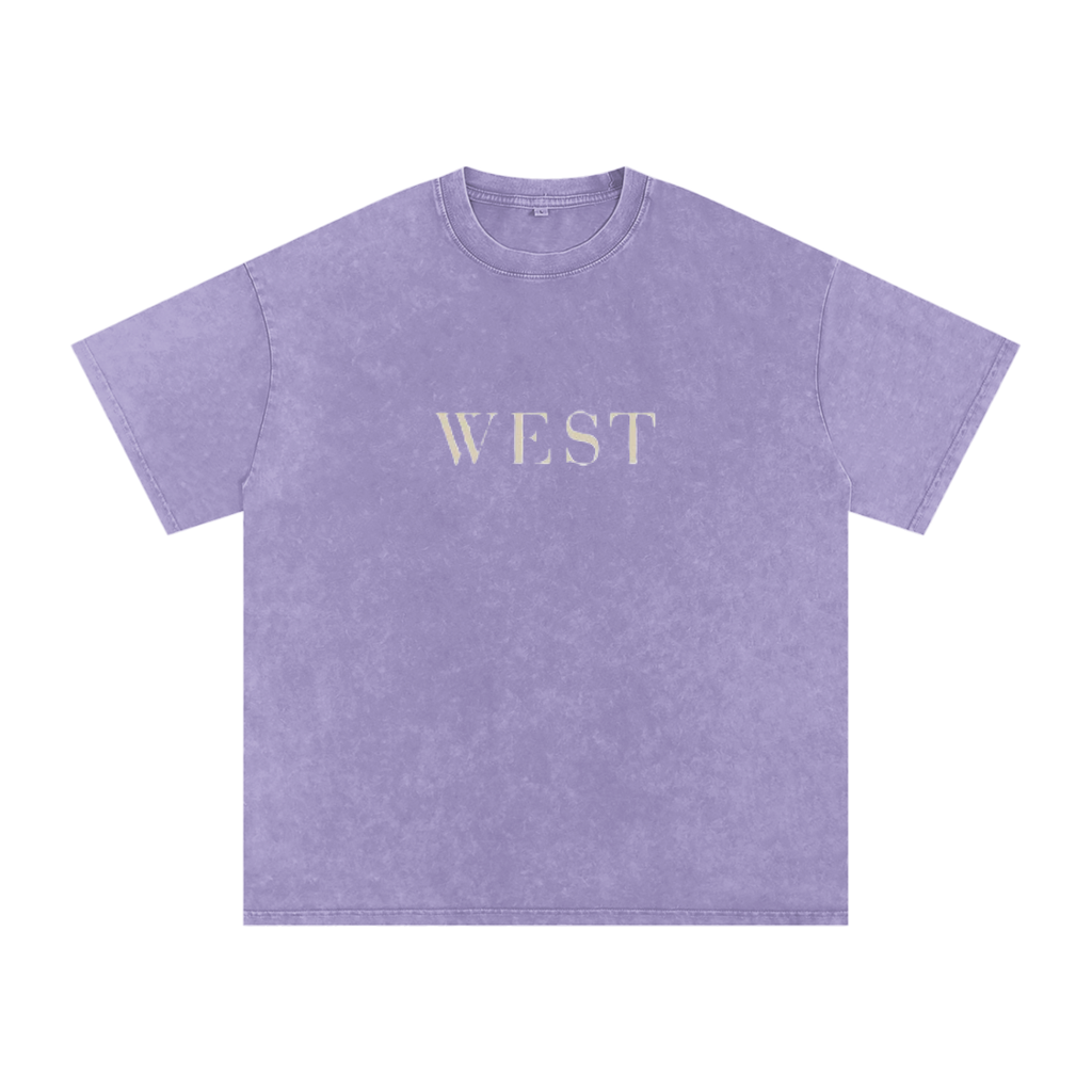WEST SNOW WASHED COTTON TEE