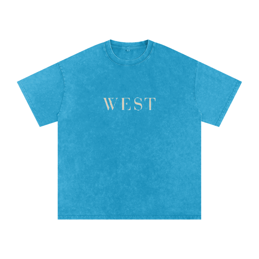 WEST SNOW WASHED COTTON TEE