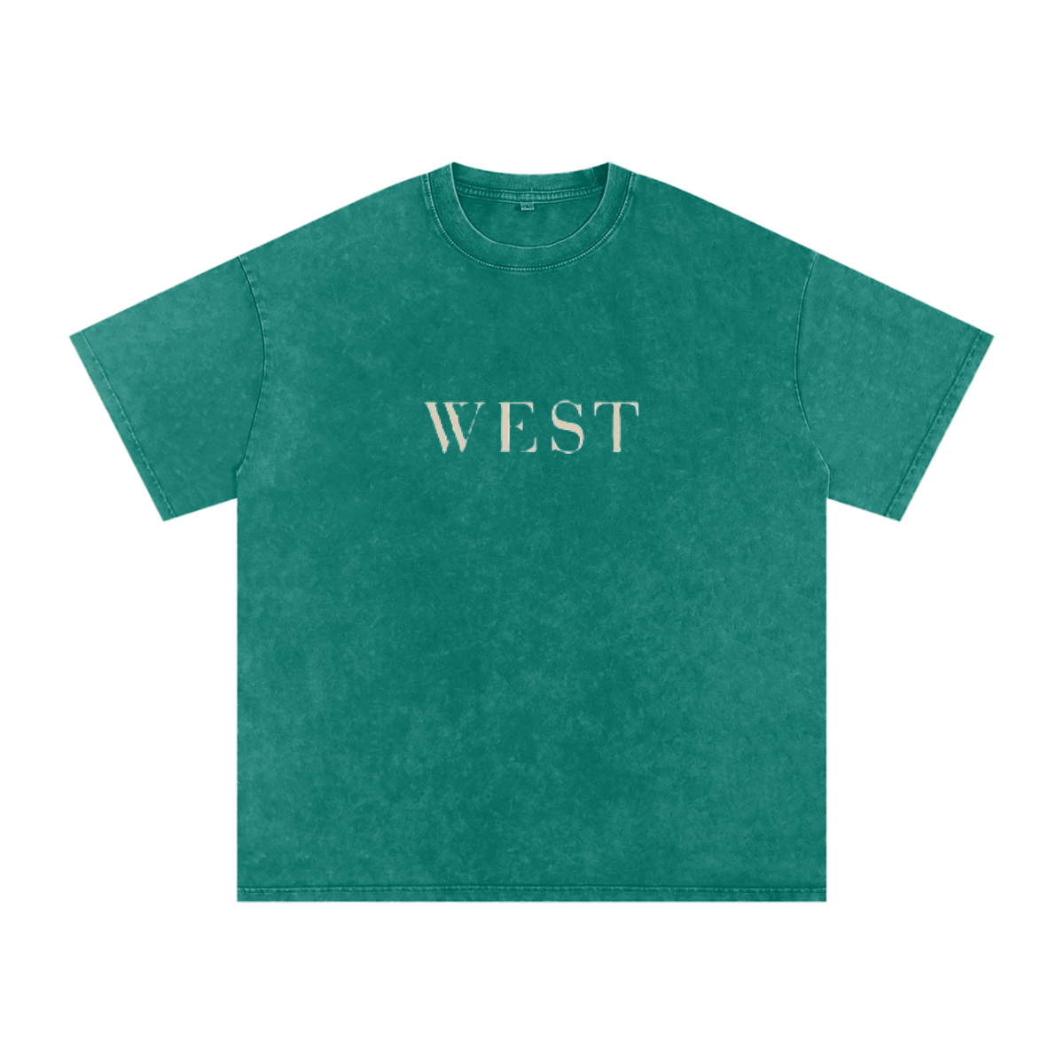 WEST SNOW WASHED COTTON TEE
