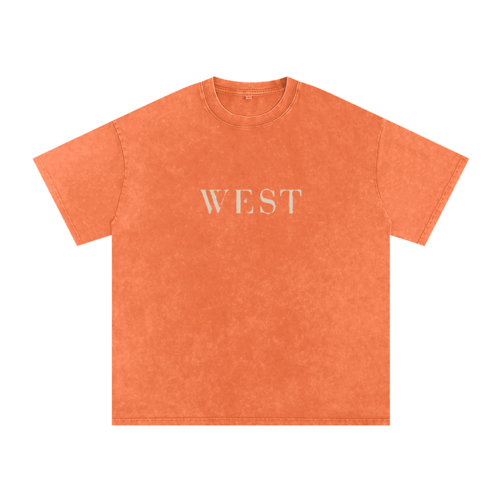 WEST SNOW WASHED COTTON TEE