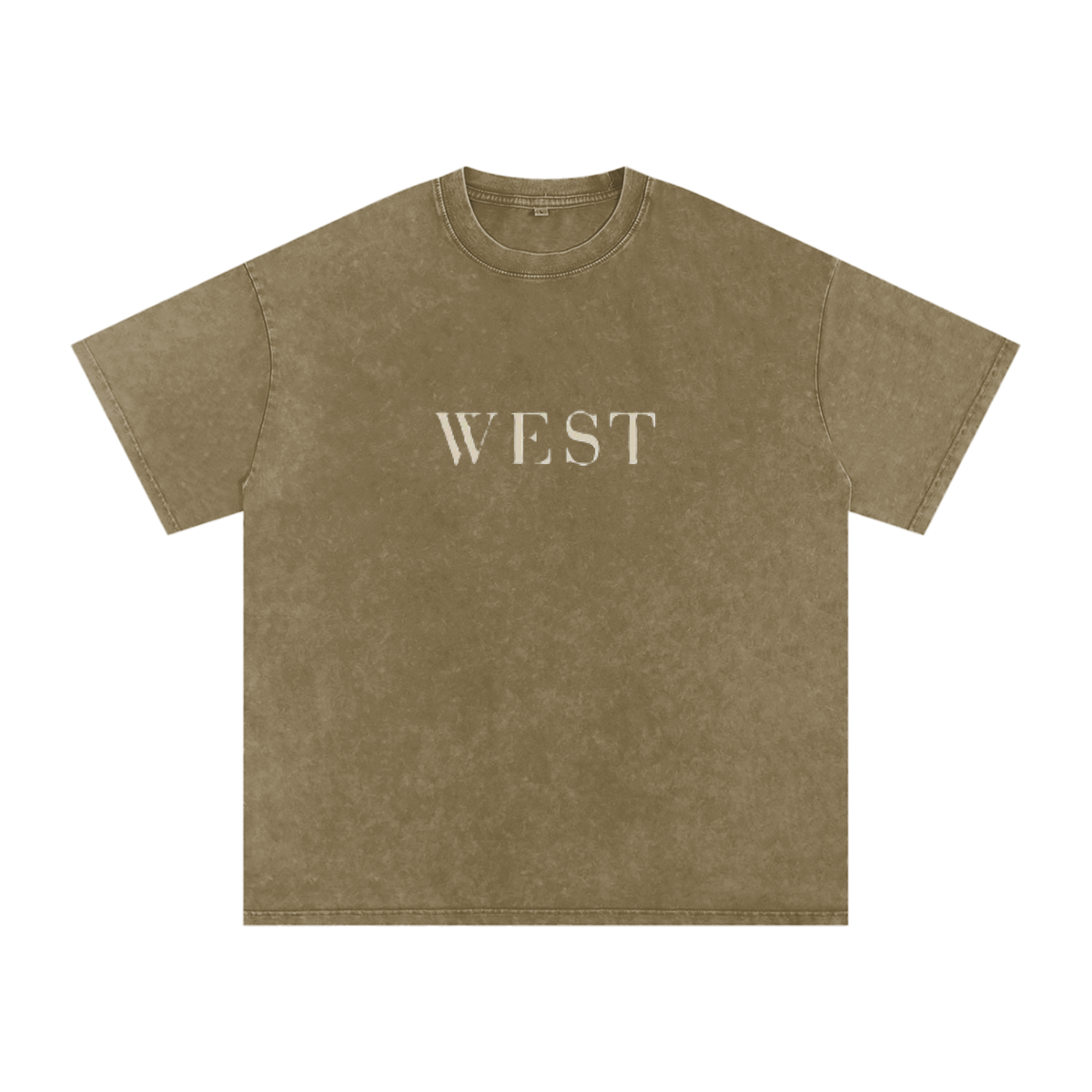 WEST SNOW WASHED COTTON TEE