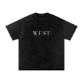 WEST SNOW WASHED COTTON TEE