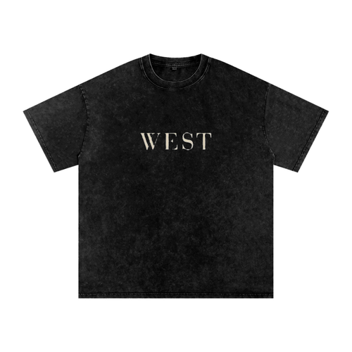 WEST SNOW WASHED COTTON TEE