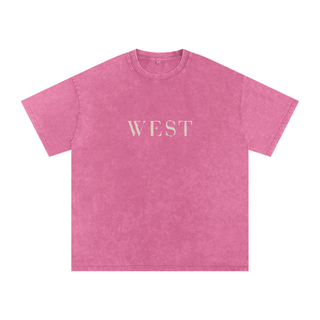 WEST SNOW WASHED COTTON TEE